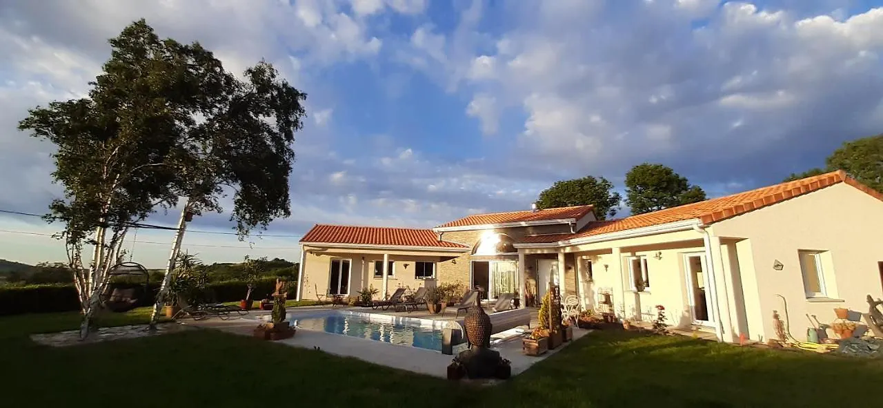 La Cle Des Anges Avec Piscine Chauffee Apartment Egliseneuve-pres-Billom Homestay